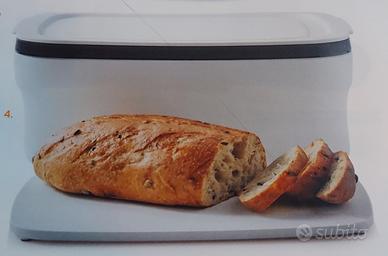 Tupperware porta pane con tagliere