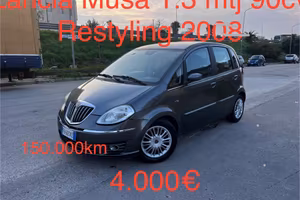 Lancia Musa 1.3 Mtj 90cv Restilyng 2008 PERMUTA