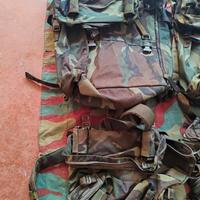 Zaino Alpino originale EI con zainetto tattico