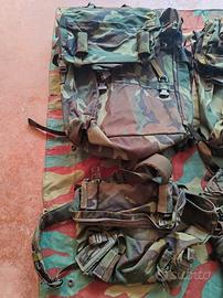 Zaino Alpino originale EI con zainetto tattico