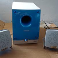 Sistema audio 2.1 Nortek diffusori PC subwoofer 