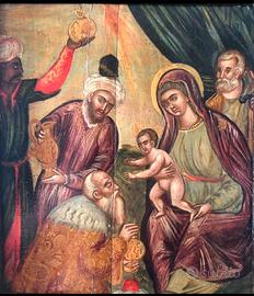 Dipinto tempera/olio epoca XVI secolo