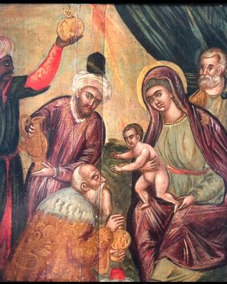 Dipinto tempera/olio epoca XVI secolo