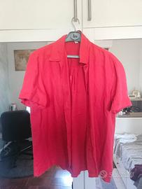 Camicia MOSCHINO Mare Vintage in Lino - Taglia M