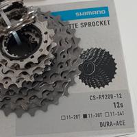 Pacco pignoni 12 vShimano dura ace 