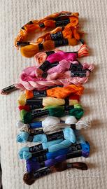 Filo da ricamo a mano e a macchina 