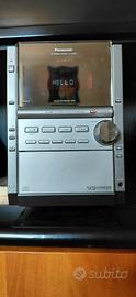 Stereo Panasonic SA-PM18 con 5 CD e Cassette 