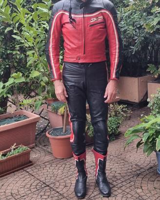 Tuta moto in pelle Dainese