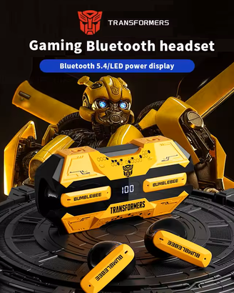 Cuffie Bluetooth Wireless Transformers Bumblebee