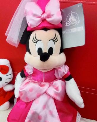 Peluche Disney Minnie Principessa 40cm età0+ Nuovo