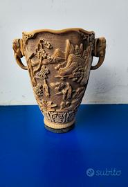Vaso Asiatico Vintage in Resina
