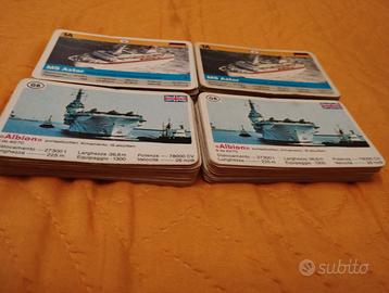 Carte top trump quartetto navi