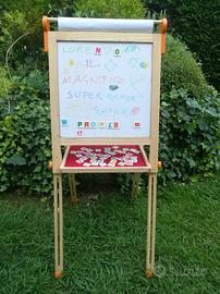 Lavagna per bambini in legno 