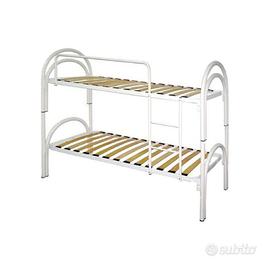 LETTO A CASTELLO BIANCO CON DOGHE