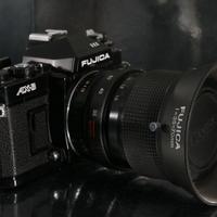 FUJICA AX3 con EBC-X-FUJINON Z 35-70 2.8-3.7