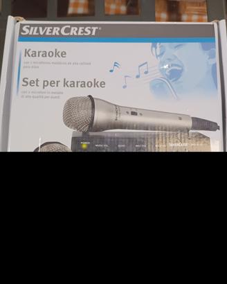 Set per Karaoke SilverCrest - Come Nuovo