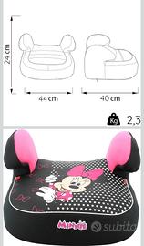 Rialzo per seggiolino per bambini