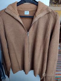 Cardigan maglione doppia zip lunga CP Company
