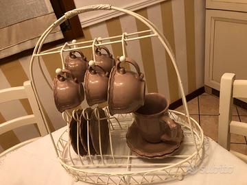 Portatazze e tazze shabby