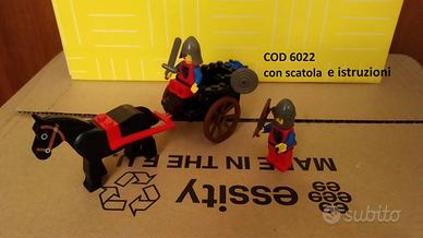 Set lego vintage anni 80 cod. 6022 Horse Cart