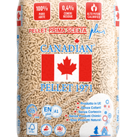 CANADIAN PELLET 1971 A1 in Abete -77 Sacchi da 15k