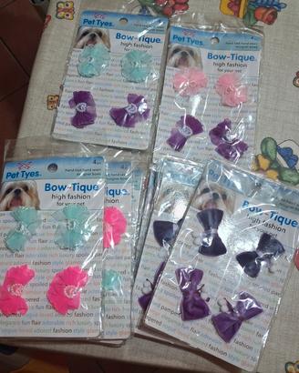 fiocchi per cani PET TYES linea Bow-Tique