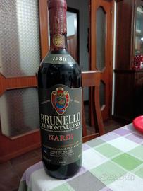 Brunello di Montalcino nardi 1980