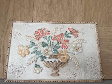 Decoro in ceramica made in ittaly