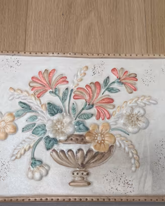 Decoro in ceramica made in ittaly