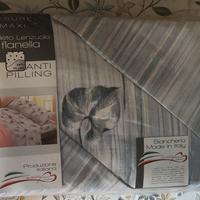 Lenzuola di flanella matrimoniali nuove