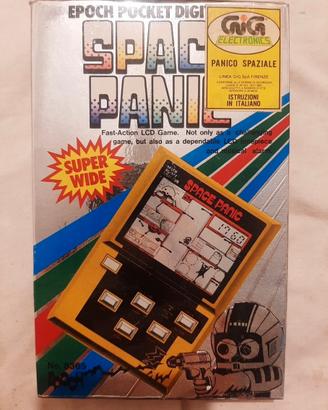Raro Space Panic Epoch lcd retro game 1983 Vintage