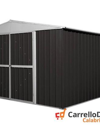 Box prefabbricato in acciaio 360x430cm nero