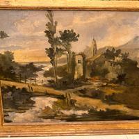 Quadro paesaggio dell’800