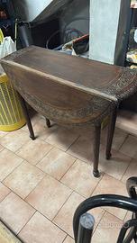 Tavolo rotondo in legno