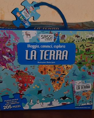 PUZZLE - LA TERRA: Viaggia, conosci, esplora