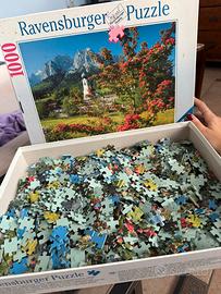 Puzzle Ravensburger 1000 paesaggio.