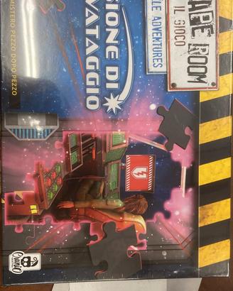 Escape Room Missione Salvataggio - Gioco da Tavolo