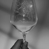 Calice inciso, idea per la  festa del Papà