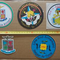 16 Litografie, 5 adesivi Aeronautica militare