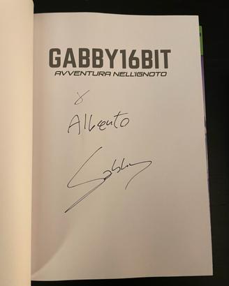 Libro Gabby16bit autografato e dedicato