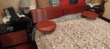 TESTATA LETTO MODERNARIATO VINTAGE,COMODINI conseg