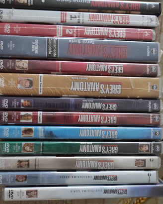 Dvd Grey's anatomy 1 alla 12 stagione