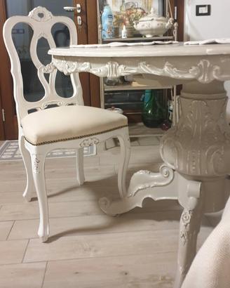 tavolo da cucina  rotondo allungabile 