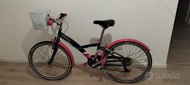 bicicletta BTwin bimba ruote misura 24