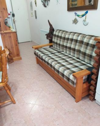 arredo completo in legno di pino massello