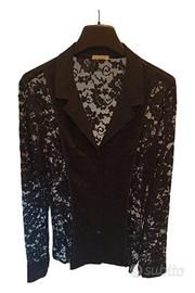  Camicia/giacca in pizzo nero da donna Intimissimi