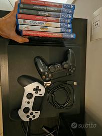 Ps4 pro perfetta con giochi e 2 controller