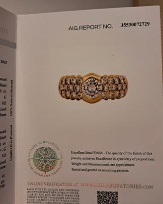 ANELLO IN ORO CON DIAMANTI 