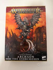 Modello di Archaon the everchosen warhammer aos
