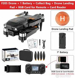 Mini Drone F205 Con Doppia Fotocamera HD